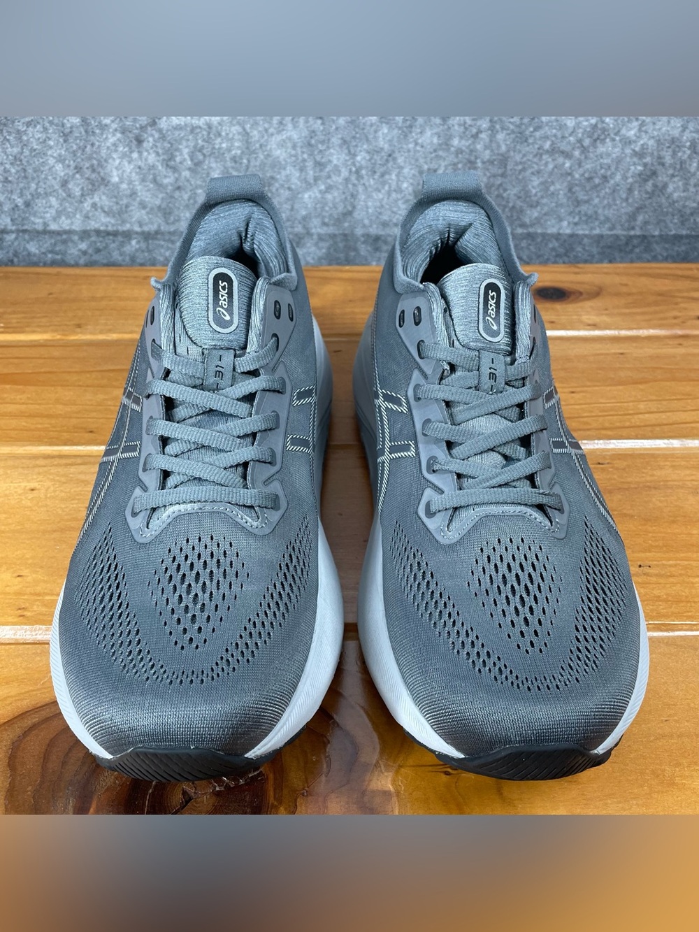 ASICS GEL Kayano 31 Men Size 12 Steel Grey Stability Running Cushion 1011B867 - Picture 5 of 15